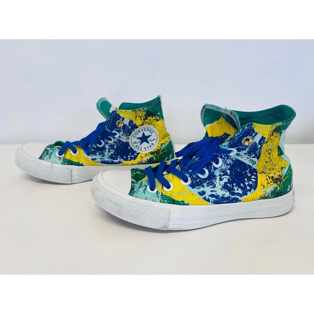 Converse Chuck Taylor Limited Edition World Flag Collection Brazil size 4.5
